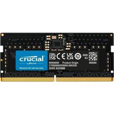 Crucial 8GB DDR5-5200 CL42 SO-DIMM Arbeitsspeicher Schwarz