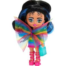 Barbie Extra Fly Mini Minis Rainbow Dress Doll