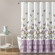 Viola Accessori per Vasca da Bagno e Doccia Lush Decor Flutter Butterfly Shower