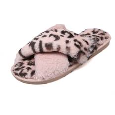 Slippers Women's Cozy Soft Plush Slippers Ivory/Beige