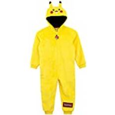 Yellow Jumpsuits Pokemon Pojkar Pikachu sovoverall, GUL, 152