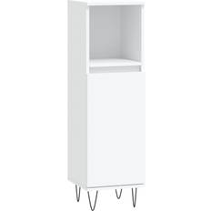 vidaXL white Bathroom Cabinet Vanity Unit Cupboard Engineered Wood