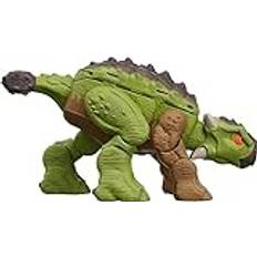 Jurassic World Dinosaur Transforming Toy, 11 Step Tyrannosaurus T Rex to Ankylosaurus Double Danger 2 in 1 Toy, Fierce Changers, HLP06