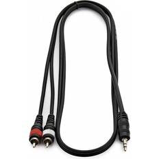 Cables Gear4music Stereo Minijack Phono Cable, 1m