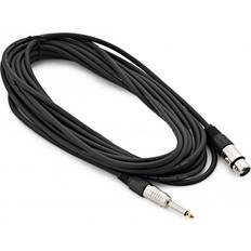 Cables Gear4music XLR F Jack Cable, 9m