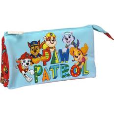 Paw Patrol Tasker Paw Patrol Tredobbelt bæretaske Funday Rød Lyseblå 22 x 12 x 3 cm