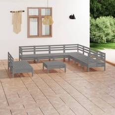 Garden & Outdoor Furniture vidaXL Solid Pinewood Garden Lounge