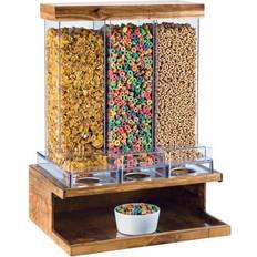 Cereal dispenser Cal-Mil Madera 600 Triple Cereal Dispenser Kitchen Storage