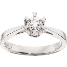Scrouples Prinsesse Ring 0,35 ct. Karat Hvidguld fra