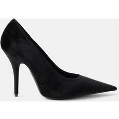 Balenciaga Heels & Pumps Balenciaga Knife Velvet Pumps Womens Black