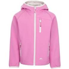Elastane - Soft Shell Jackets Trespass Kian Softshell Jacket Pink 9-10 Years