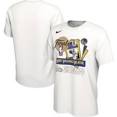 T-shirts Nike Men's Stephen Curry White Golden State Warriors 2022 NBA Finals Champions MVP T-Shirt