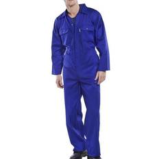 Blue Overalls Beeswift Regular Polycotton Boilersuit Coverall Blue