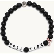 Gray - Women Bracelets Little Words Project Alabama Crimson Tide Lava Stone Bracelet