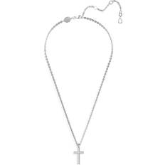 Swarovski Insigne Crystal Cross Pendant Necklace, 14.96-17.72