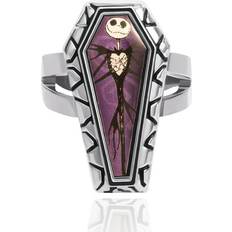 Disney Rings Disney The Nightmare Before Christmas Womens Ring Jack Skellington Coffin-Shaped