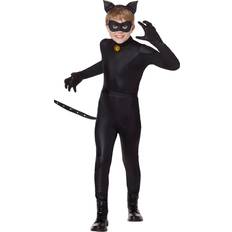 Child Miraculous Ladybug Chat Noir Costume Black