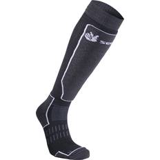 Seger Tøj Seger Alpine Mid Advance Sock - Black/Grey