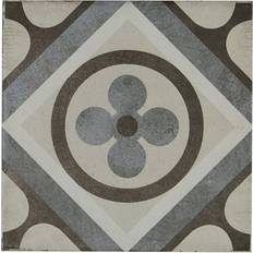 Porcelain Mosaic Tiles Bed Bath & Beyond Tilish Porcelain Cement Look 8 Cool Decorative Tile in Petalo cool