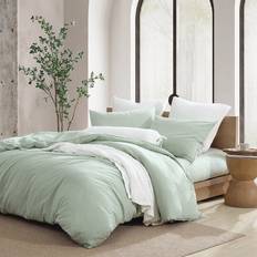 Leinen Bettbezüge DKNY Pure Washed Linen' Duvet Cover Green