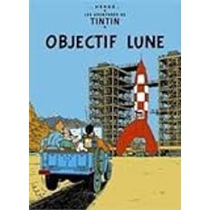 Tintin Tintin Objectif Lune Månen Tur Och Retur Poster