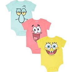 Boys Jumpsuits Children's Clothing Nickelodeon SpongeBob SqarePants Baby Boy Girl Pack Bodysuits Months