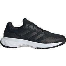 Adidas Laced Racket Sport Shoes Adidas Men's Game Court Sneaker, Core Black/Core Black/Grey