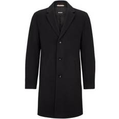 HUGO BOSS Coats HUGO BOSS Men's Regular-Fit Coat Dark Blue Dark Blue