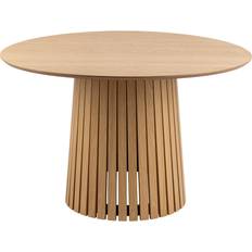 Brown - Oaks Dining Tables Nordform Christo Round Oak Brown Dining Table 120cm