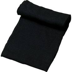 Scarfs Unassigned U.S. Military Genuine Knitted 100% Wool Scarf, Made, Black, 56" Long