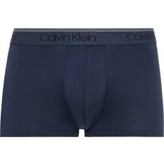 Calvin Klein Microfibra Intimo maschile Calvin Klein Micro Stretch Pants kurz, Logo-Bund, 3er-Pack, für Herren, blau