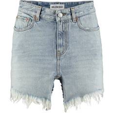 Balenciaga Jupes Balenciaga Cut Up Denim Mini Skirt