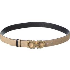 Ferragamo Brown Belts Ferragamo Gancini Reversible Adjustable Leather Belt