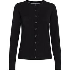 PULZ Jeans Överdelar PULZ Jeans Stickad cardigan Svart för Dam