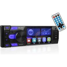 Bilstereo 1 DIN LCD 12 MP3 med Fjärrkontroll