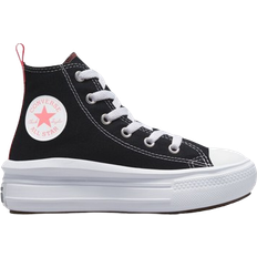 Converse Kid's Canvas Color Chuck Taylor All Star Move - Black/Pink Salt/White