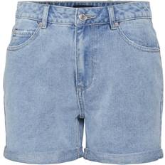 Women's Zuri Loose Denim Shorts - Blue/Light Blue Denim