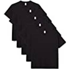 T-shirt för män 5-pack svart