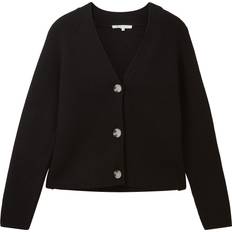 Femme - Taille unique Cardigans Tom Tailor Casual - Noir