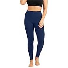 Shapermint Women Pants & Shorts Shapermint Essentials Seamless Comfort Mid Waist Shaping Leggings - Blue