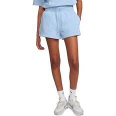 Jogger Shorts - Women NIKE Women's Sportswear Phoenix Fleece High-Waisted Lounge Shorts Lt Armory Blue/Sail