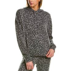 Cashmere - Hoodies Jumpers Skull Cashmere Berlyn Cashmere-Blend Leopard Hoodie
