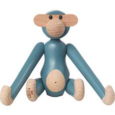 Kay Bojesen Holzfigur Affe Mini - Vintage Blau/H 9.5 cm Figurita 9.5cm