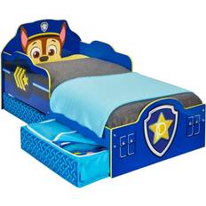 Hello Home Kids Paw Patrol Chase Toddler Bed with Underbed Storage 30.3x57.1"