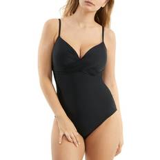 E Swimsuits Pour Moi Control Twist Underwire One-Piece Swimsuit