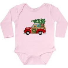 Children's Clothing Cafepress Vintage Christmas Woody Wagon Body Suit Long Sleeve Infant Bodysuit