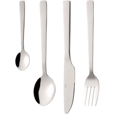 Säker för ugnar Bestick aida Raw Stainless Steel Bestickset 24st