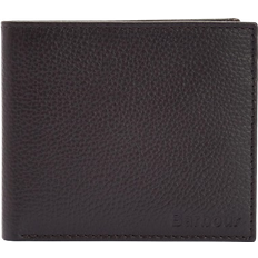 Barbour Amble Leather Billfold Wallet - Dark Brown