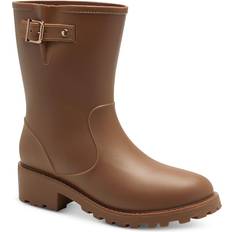 Millyy Womens Rubber Adjustable Rain Boots