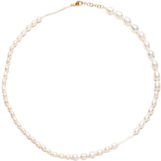 Jewellery Sorelle Jewellery Cloud Necklace - Gold/Pearl